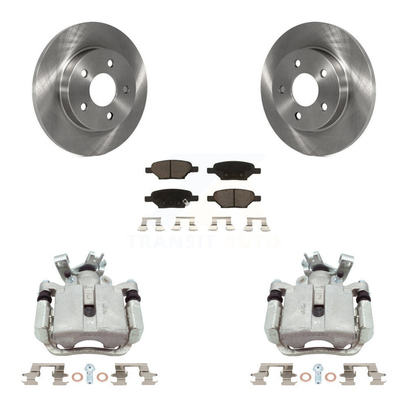 CMX KC8-100703C Disc Brake Kit for 2004-2012 Chevrolet HHR, Pontiac G5, Chevrolet Cobalt & more - Rear product image