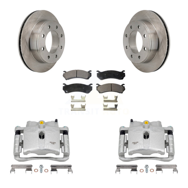 Transit Auto KC8-100703P Disc Brake Kit for 1999-2009 Chevrolet Silverado 1500 HD Classic, Chevrolet Suburban 2500, GMC Sierra 1500 HD Classic & more - Rear product image