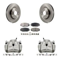 Transit Auto KC8-100703T Disc Brake Kit for 2008-2018 Toyota RAV4, Toyota Prius V, Lexus HS250h & more - Front product image