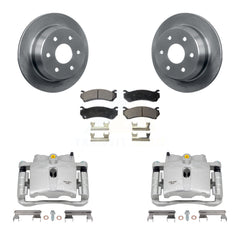 Transit Auto KC8-100704P Disc Brake Kit for 2003 Chevrolet Silverado 2500, Chevrolet Silverado 2500 HD, Chevrolet Suburban 2500 & more - Rear product image
