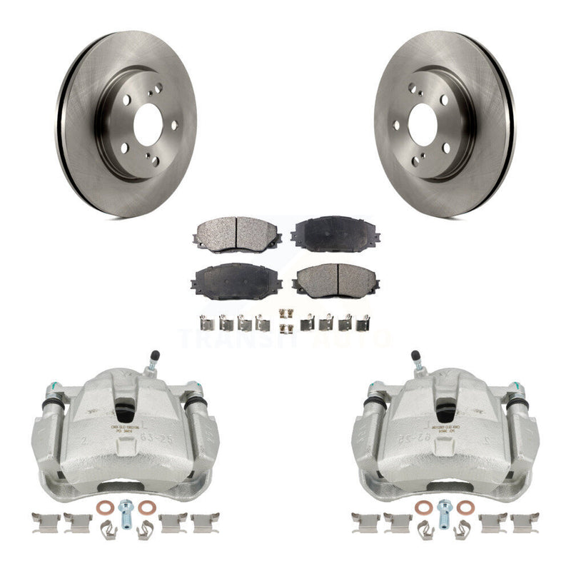 Transit Auto KC8-100704T Disc Brake Kit for 2006-2018 Toyota RAV4 - Front product image