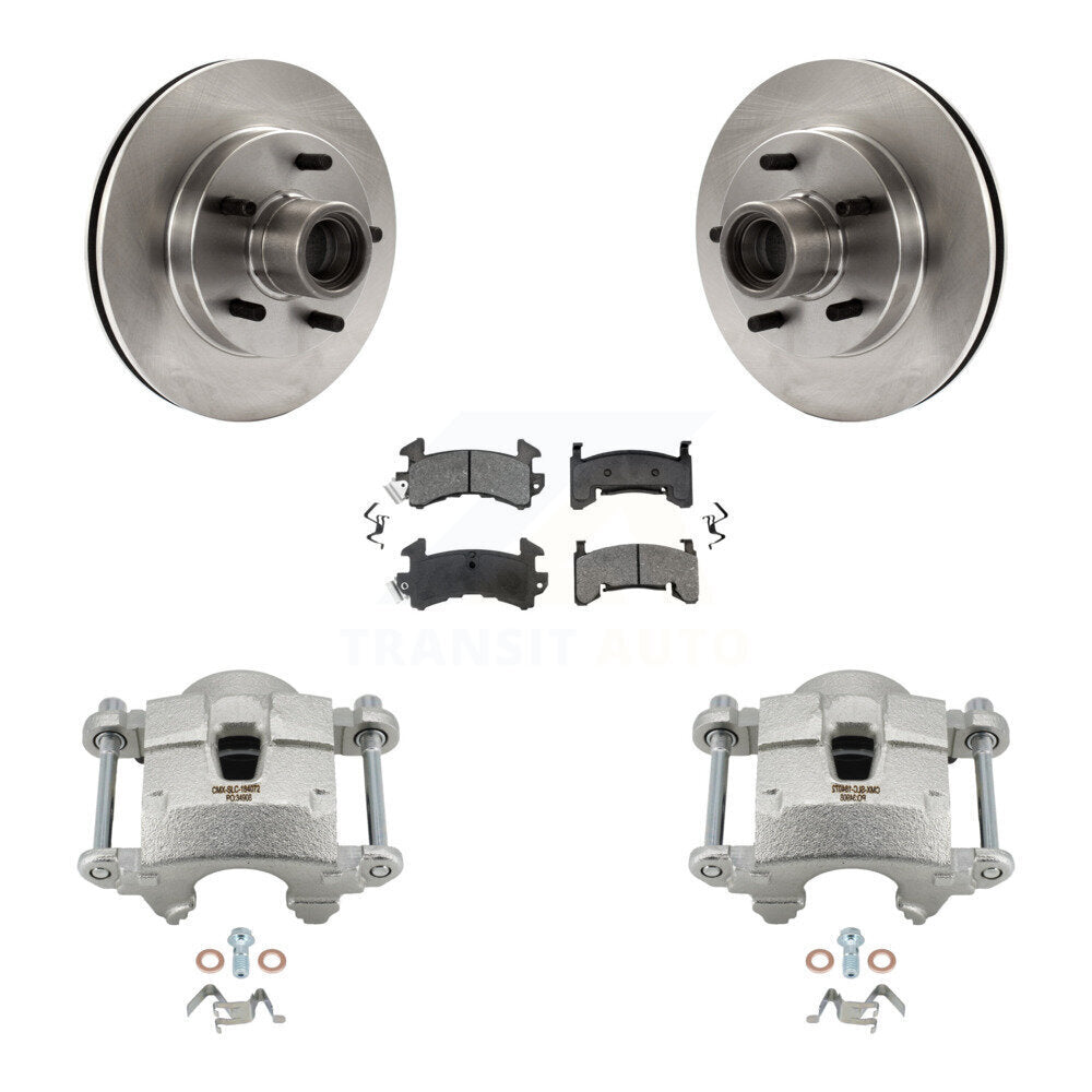 Transit Auto KC8-100705S Disc Brake Kit for 1991-2002 GMC Sonoma, Isuzu Hombre, Chevrolet Blazer & more - Front product image