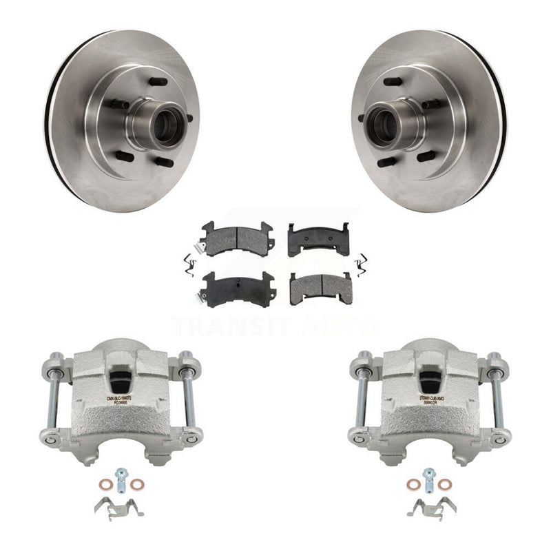 Transit Auto KC8-100705S Disc Brake Kit for 1991-2002 GMC Sonoma, Isuzu Hombre, Chevrolet Blazer & more - Front product image