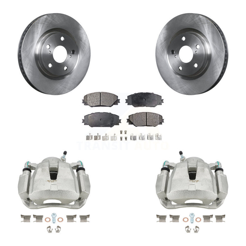 Transit Auto KC8-100705T Disc Brake Kit for 2006-2020 Toyota RAV4, Toyota Corolla iM, Scion iM & more - Front product image