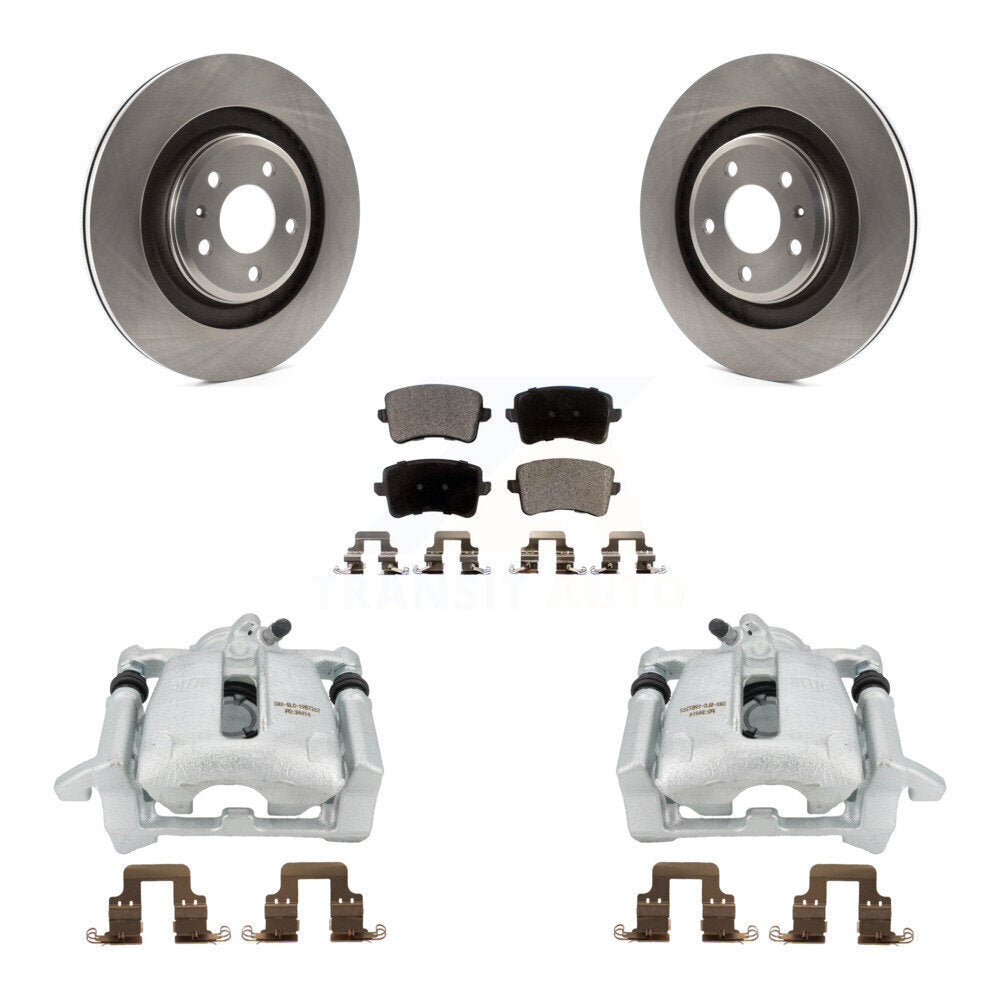 Transit Auto KC8-100706P Disc Brake Kit for 2011 Audi A4 Quattro - Rear product image