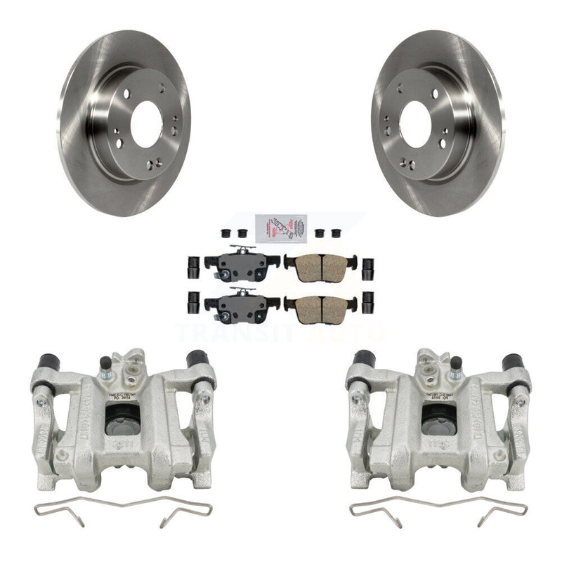 Transit Auto KC8-100707N Disc Brake Kit for 2019-2022 Honda Civic, Honda Insight - Rear product image