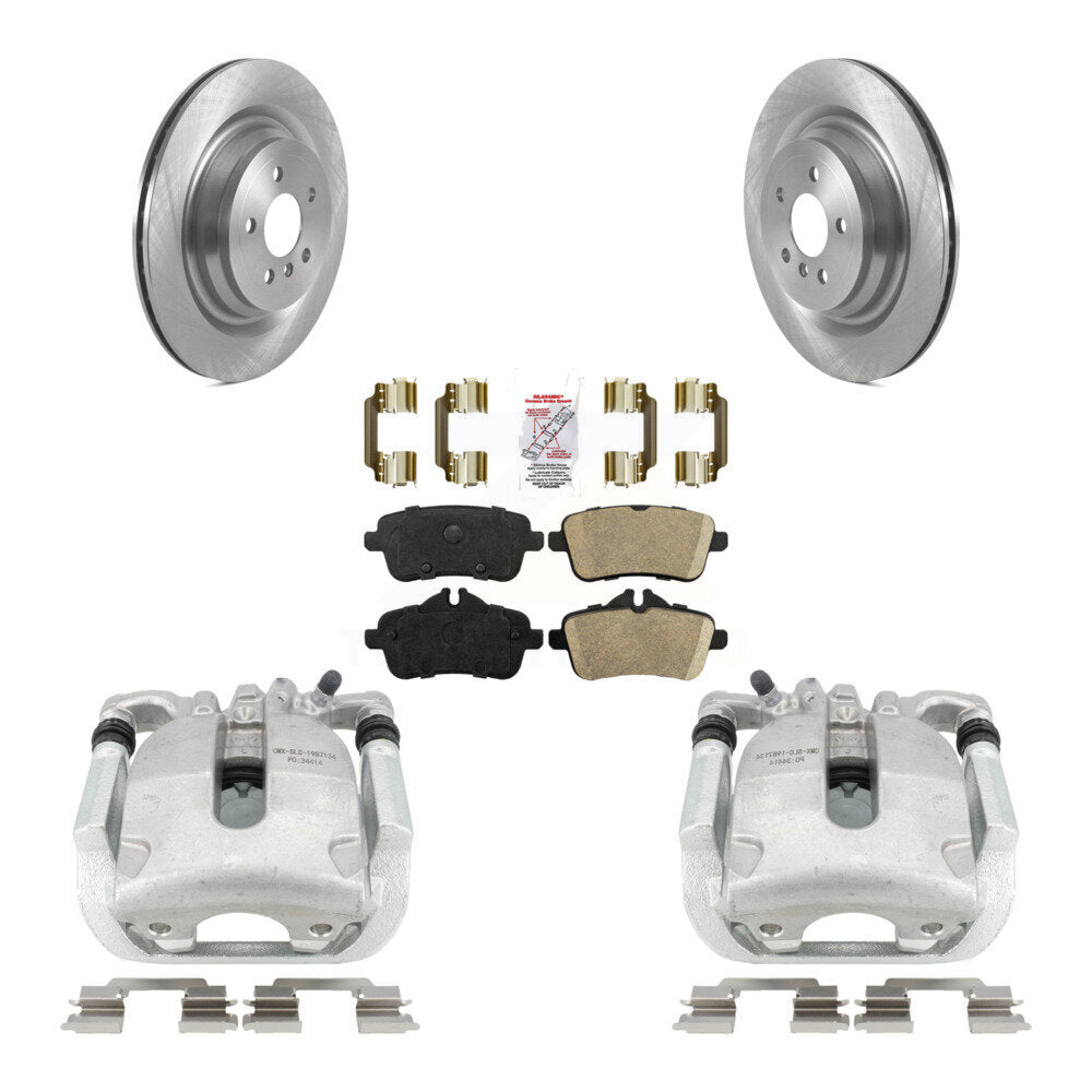Transit Auto KC8-100709N Disc Brake Kit for 2014-2019 Mercedes-Benz GLS550, Mercedes-Benz GL450, Mercedes-Benz GL550 & more - Rear product image