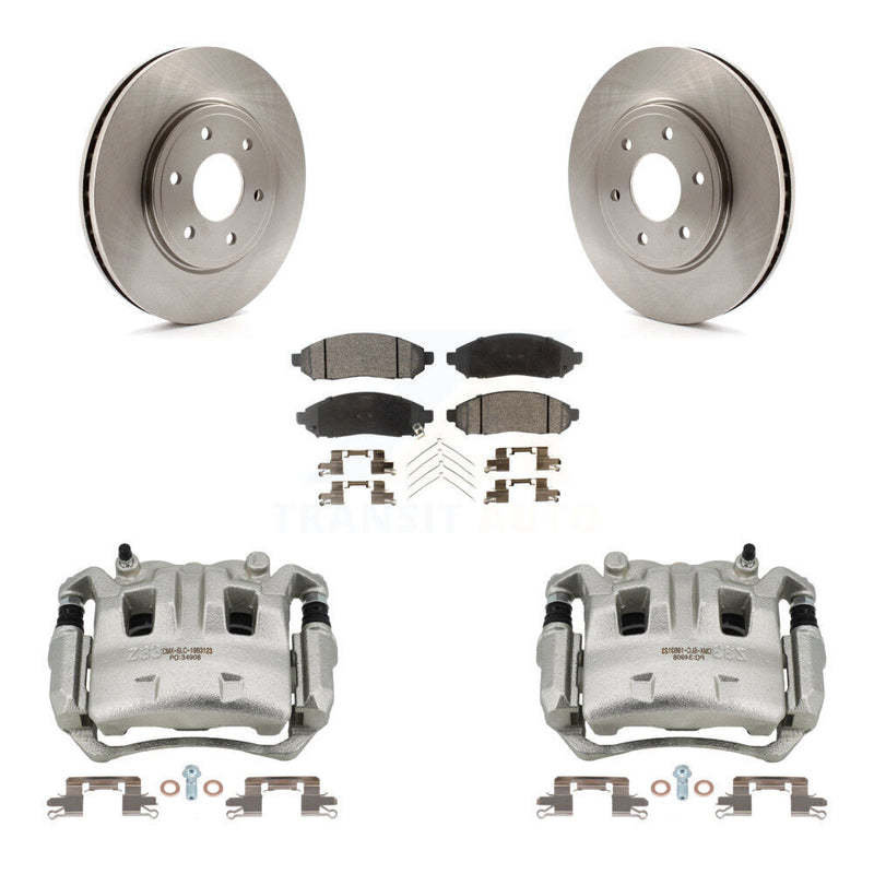 Transit Auto KC8-100710T Disc Brake Kit for 2005-2019 Suzuki Equator, Nissan Frontier product image