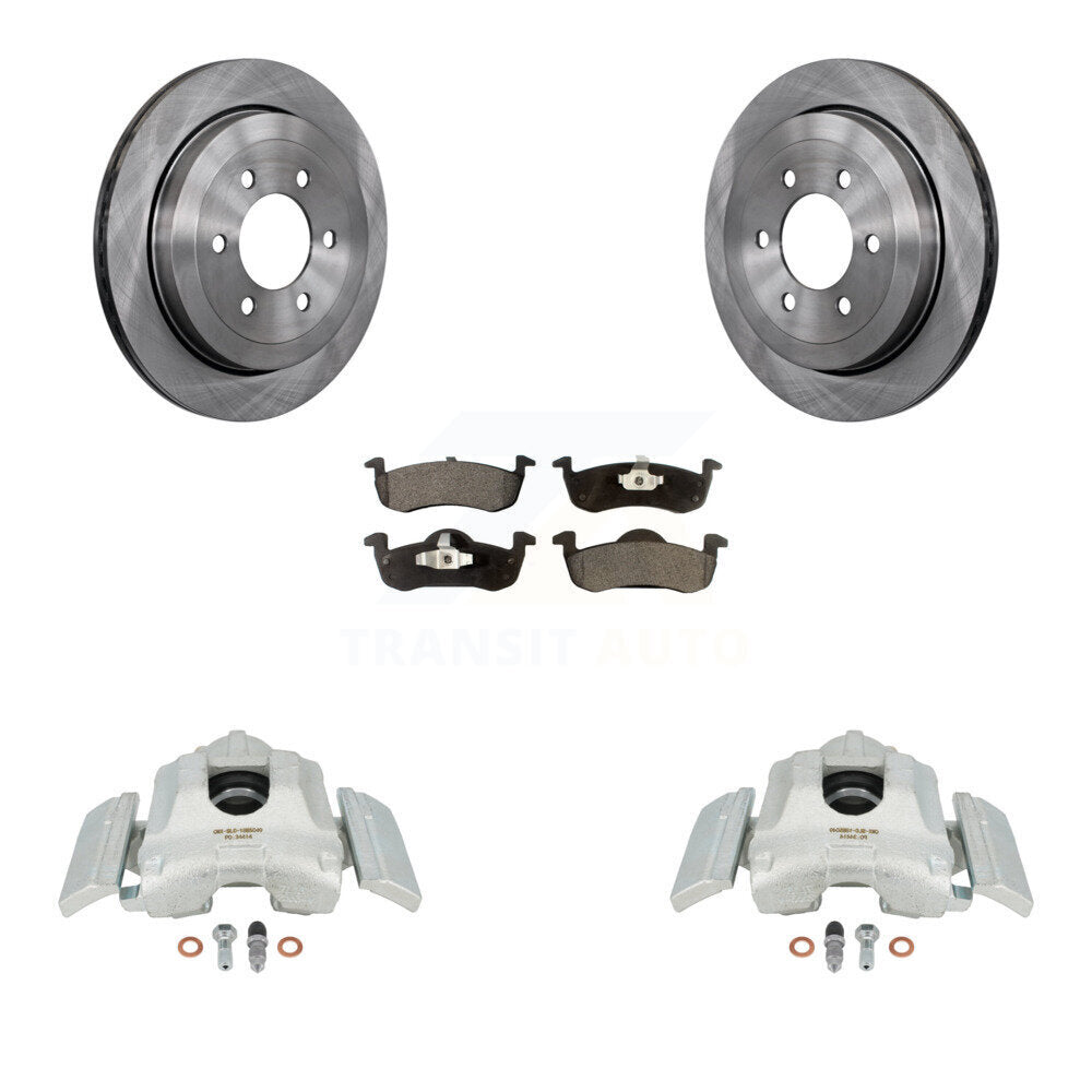 Transit Auto KC8-100714P Disc Brake Kit for 2007-2017 Ford Expedition, Lincoln Navigator - Rear product image