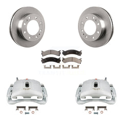 Transit Auto KC8-100716T Disc Brake Kit for 2001-2020 Chevrolet Express 4500, GMC Savana 4500, GMC Sierra 3500 Classic & more - Front product image