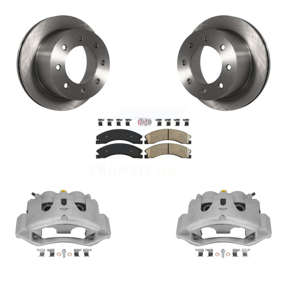 Transit Auto KC8-100717N Disc Brake Kit for 2011-2019 Chevrolet Silverado 3500 HD, GMC Sierra 3500 HD - Rear product image