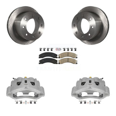 Transit Auto KC8-100717N Disc Brake Kit for 2011-2019 Chevrolet Silverado 3500 HD, GMC Sierra 3500 HD - Rear product image