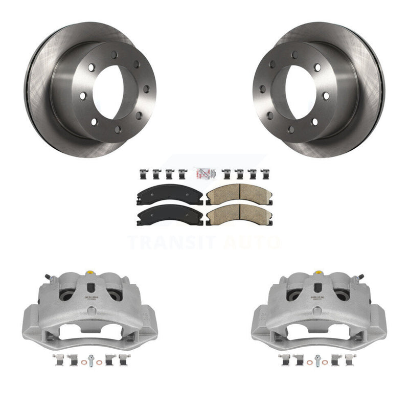 Transit Auto KC8-100717N Disc Brake Kit for 2011-2019 Chevrolet Silverado 3500 HD, GMC Sierra 3500 HD - Rear product image