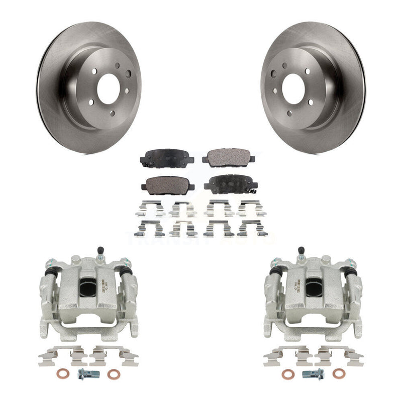 Transit Auto KC8-100718P Disc Brake Kit for 2008-2012 INFINITI EX35 - Rear product image