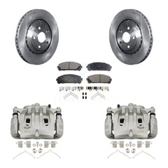 Transit Auto KC8-100718T Disc Brake Kit for 2008-2021 Lexus NX300, Lexus NX200t, Lexus NX300h & more - Front product image