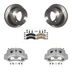 Transit Auto KC8-100719N Disc Brake Kit for 2011-2019 Chevrolet Silverado 3500 HD, GMC Sierra 3500 HD - Rear product image