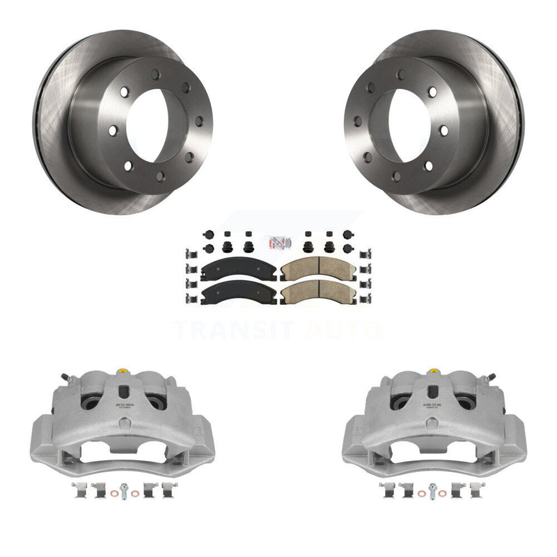 Transit Auto KC8-100719N Disc Brake Kit for 2011-2019 Chevrolet Silverado 3500 HD, GMC Sierra 3500 HD - Rear product image