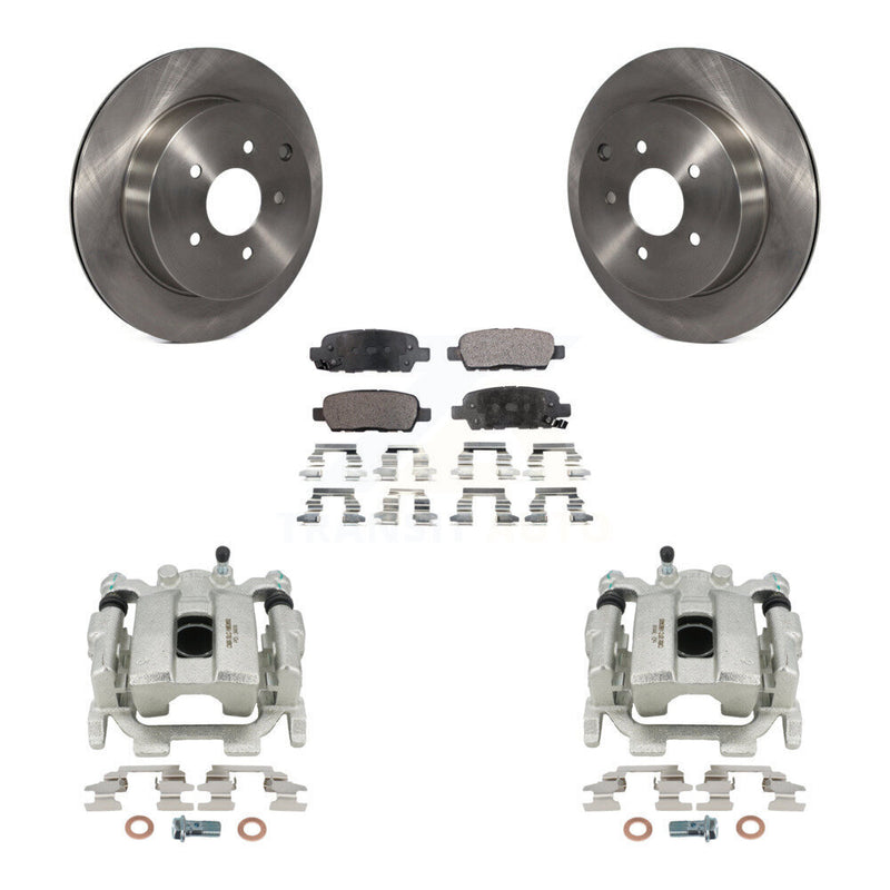 Transit Auto KC8-100719P Disc Brake Kit for 2009-2012 INFINITI FX35 - Rear product image