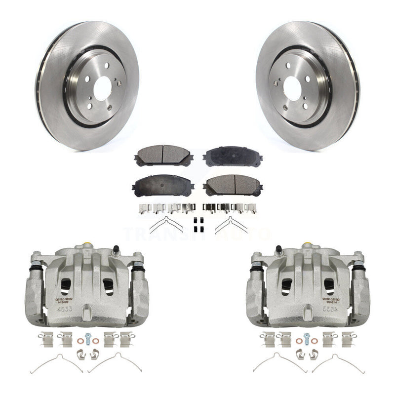 Transit Auto KC8-100719T Disc Brake Kit for 2022 Lexus NX250, Lexus NX350, Lexus NX350h - Front product image