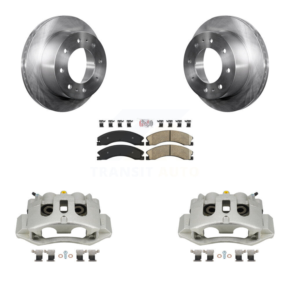 Transit Auto KC8-100720N Disc Brake Kit for 2011-2019 Chevrolet Suburban 3500 HD, Chevrolet Silverado 2500 HD, Chevrolet Silverado 3500 HD & more - Rear product image