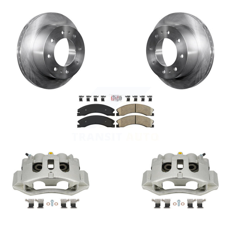 Transit Auto KC8-100720N Disc Brake Kit for 2011-2019 Chevrolet Suburban 3500 HD, Chevrolet Silverado 2500 HD, Chevrolet Silverado 3500 HD & more - Rear product image