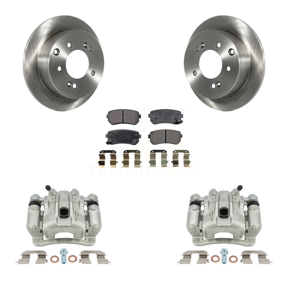 Transit Auto KC8-100720P Disc Brake Kit for 2010-2013 Kia Forte5, Kia Forte, Kia Forte Koup - Rear product image