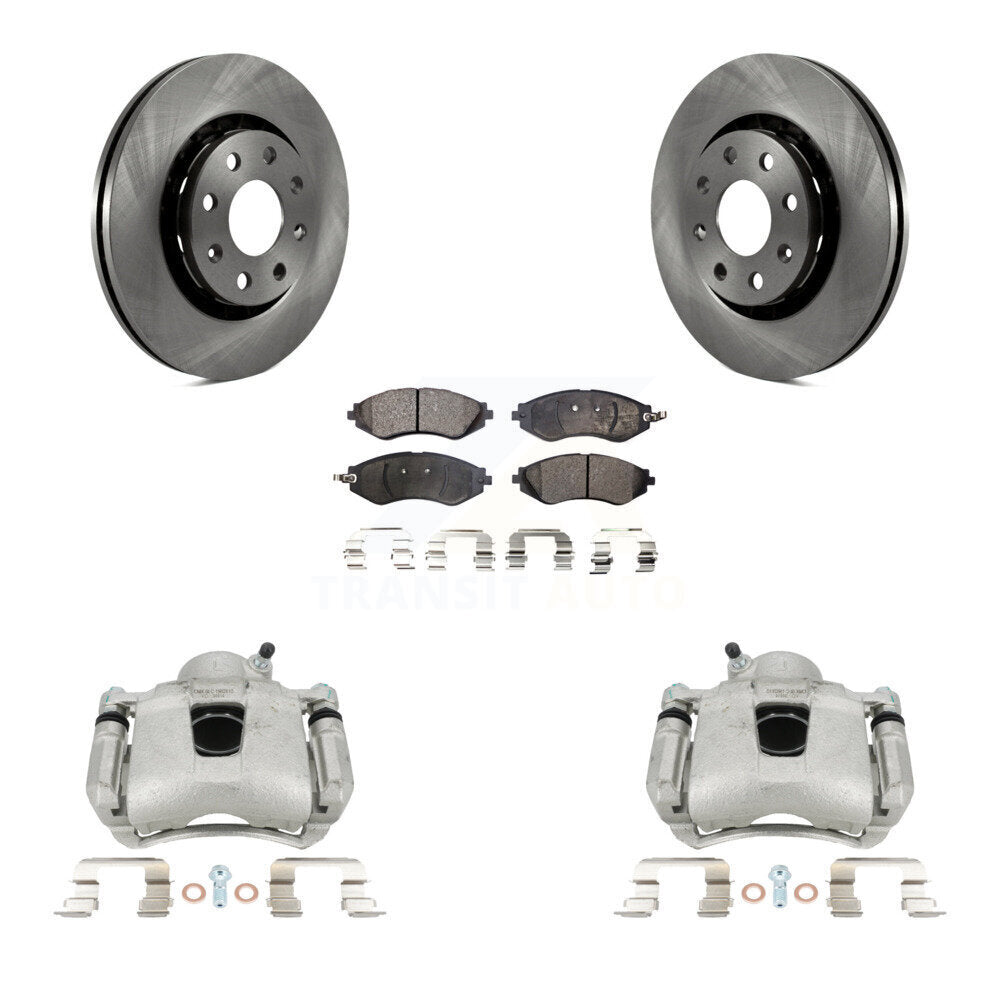 Transit Auto KC8-100720T Disc Brake Kit for 2004-2016 Chevrolet Spark EV, Chevrolet Spark, Pontiac G3 & more - Front product image