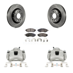 Transit Auto KC8-100720T Disc Brake Kit for 2004-2016 Chevrolet Spark EV, Chevrolet Spark, Pontiac G3 & more - Front product image