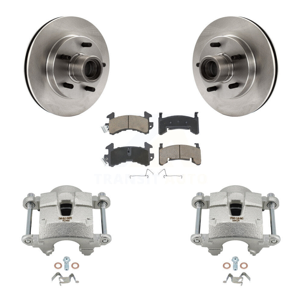 CMX KC8-100721C Disc Brake Kit for 1991-2002 GMC Sonoma, Isuzu Hombre, Chevrolet Blazer & more - Front product image