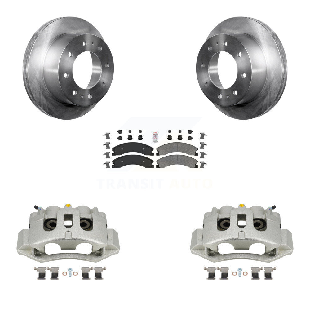 Transit Auto KC8-100721N Disc Brake Kit for 2011-2019 Chevrolet Suburban 3500 HD, Chevrolet Silverado 2500 HD, Chevrolet Silverado 3500 HD & more - Rear product image