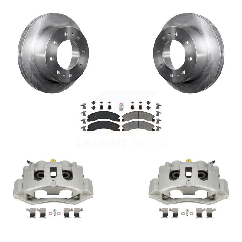 Transit Auto KC8-100721N Disc Brake Kit for 2011-2019 Chevrolet Suburban 3500 HD, Chevrolet Silverado 2500 HD, Chevrolet Silverado 3500 HD & more - Rear product image