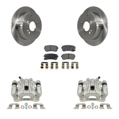 Transit Auto KC8-100721P Disc Brake Kit for 2006-2007 Hyundai Accent, Kia Rio, Kia Rio5 - Rear product image