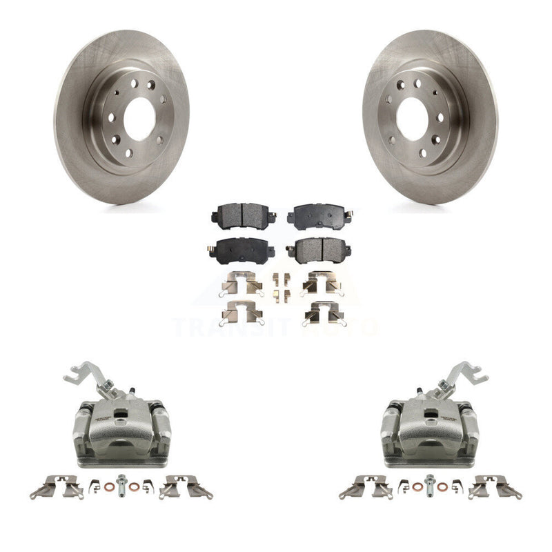 Transit Auto KC8-100722P Disc Brake Kit for 2016-2018 Mazda CX-3 - Rear product image