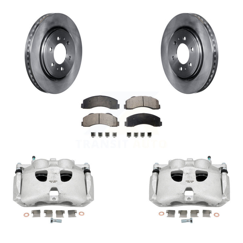 Transit Auto KC8-100722T Disc Brake Kit for 2010-2017 Ford Expedition, Ford F-150, Lincoln Navigator - Front product image