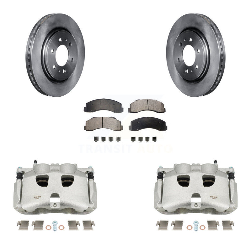 Transit Auto KC8-100723T Disc Brake Kit for 2012-2017 Ford F-150 - Front product image