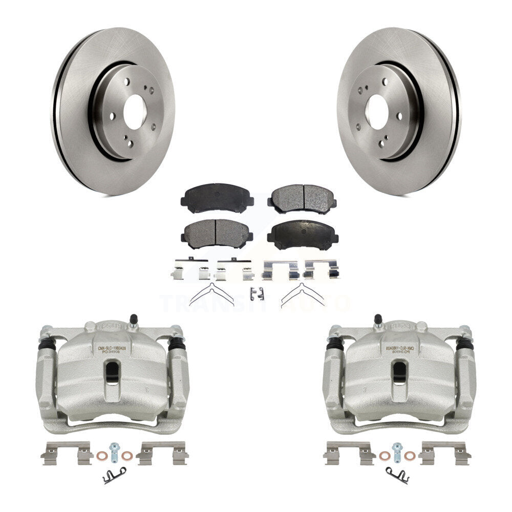 Transit Auto KC8-100727T Disc Brake Kit for 2010-2013 Suzuki Kizashi - Front product image