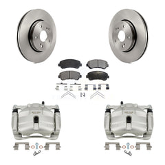Transit Auto KC8-100727T Disc Brake Kit for 2010-2013 Suzuki Kizashi - Front product image