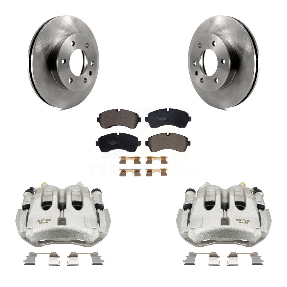 Transit Auto KC8-100728T Disc Brake Kit for 2007-2018 Mercedes-Benz Sprinter 3500XD, Mercedes-Benz Sprinter 3500, Dodge Sprinter 3500 & more - Front product image