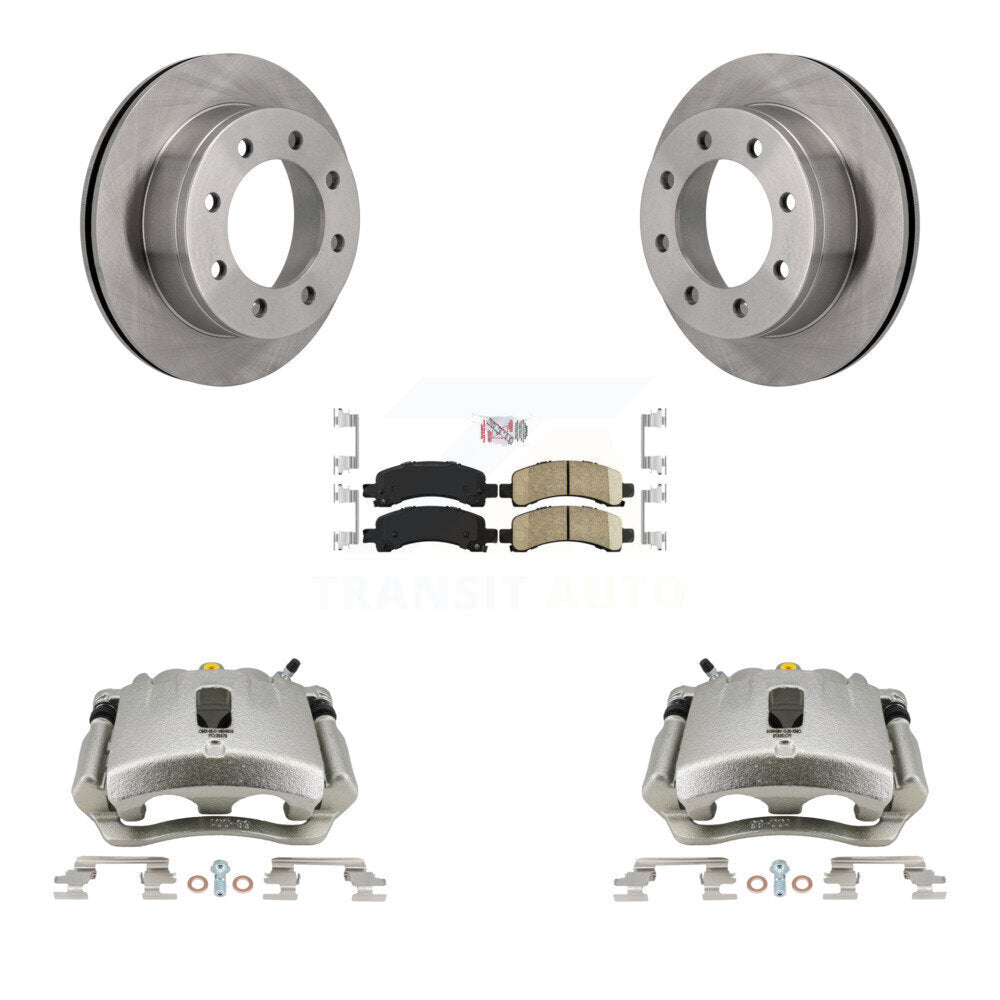 Transit Auto KC8-100729N Disc Brake Kit for 2003-2018 Chevrolet Express 2500, GMC Savana 2500, Chevrolet Express 3500 & more - Rear product image