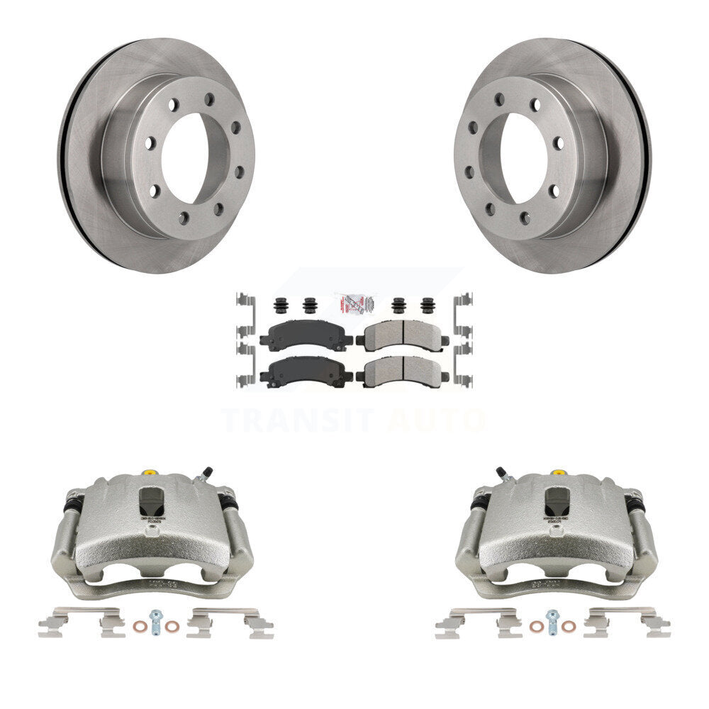 Transit Auto KC8-100730N Disc Brake Kit for 2003-2018 Chevrolet Express 2500, GMC Savana 2500, Chevrolet Express 3500 & more - Rear product image