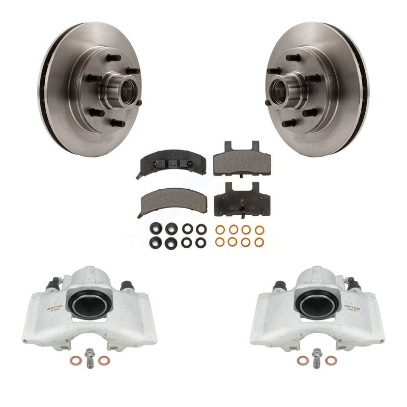 Transit Auto KC8-100730P Disc Brake Kit for 1993-1998 Chevrolet Express 2500, Chevrolet C2500, GMC C2500 - Front product image