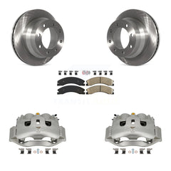 Transit Auto KC8-100731N Disc Brake Kit for 2009-2020 Chevrolet Express 4500, Chevrolet Express 3500, GMC Savana 3500 & more - Rear product image