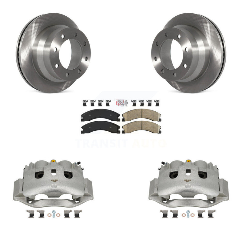 Transit Auto KC8-100731N Disc Brake Kit for 2009-2020 Chevrolet Express 4500, Chevrolet Express 3500, GMC Savana 3500 & more - Rear product image