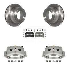 Transit Auto KC8-100732N Disc Brake Kit for 2009-2020 Chevrolet Express 4500, Chevrolet Express 3500, GMC Savana 3500 & more - Rear product image