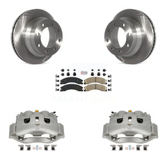 Transit Auto KC8-100733N Disc Brake Kit for 2009-2020 Chevrolet Express 4500, Chevrolet Express 3500, GMC Savana 3500 & more - Rear product image