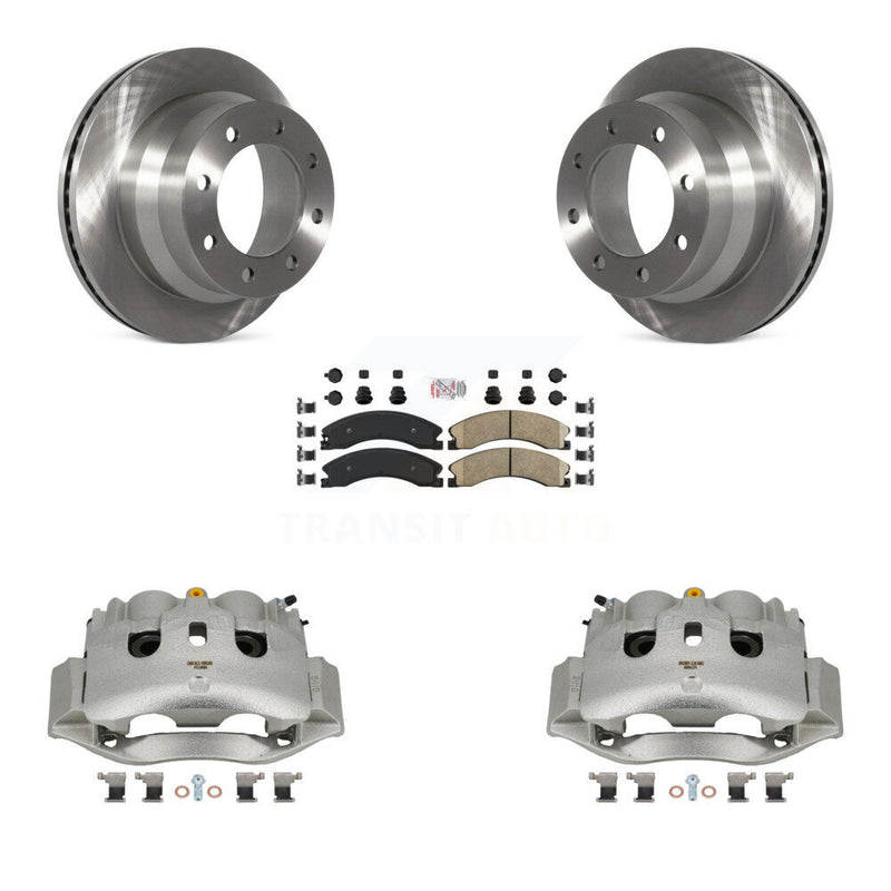 Transit Auto KC8-100733N Disc Brake Kit for 2009-2020 Chevrolet Express 4500, Chevrolet Express 3500, GMC Savana 3500 & more - Rear product image