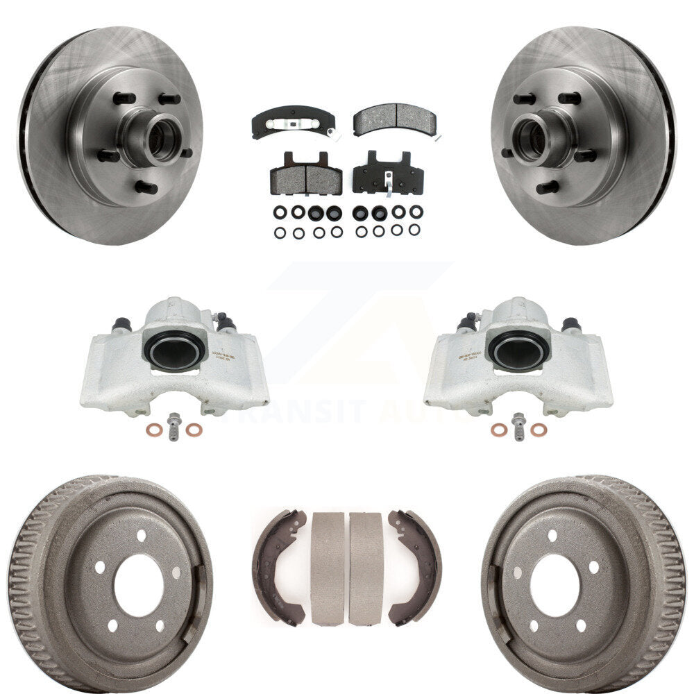 Transit Auto KC8-100733S Disc Brake Kit for 1992-1997 GMC Yukon - Front and Rear product image