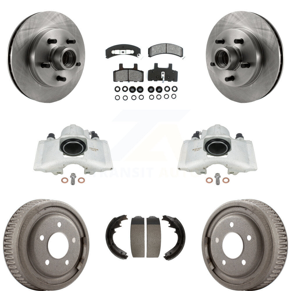 Transit Auto KC8-100734S Disc Brake Kit for 1995-1998 Chevrolet C1500 Suburban, GMC Yukon - Front and Rear product image