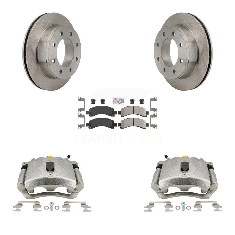 Transit Auto KC8-100735N Disc Brake Kit for 2007-2014 Chevrolet Express 3500, GMC Savana 3500, Chevrolet Express 2500 & more - Rear product image