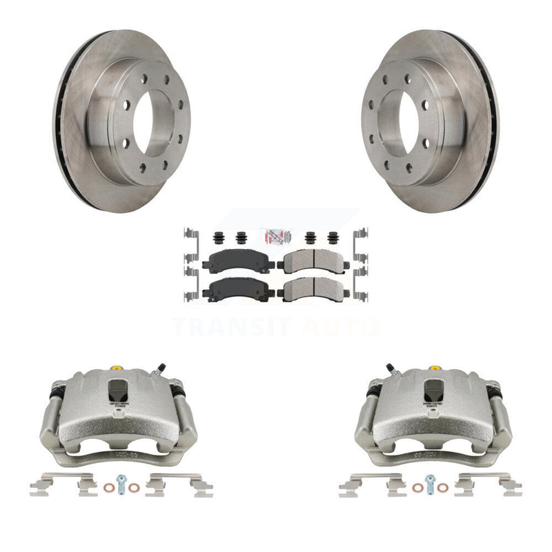 Transit Auto KC8-100735N Disc Brake Kit for 2007-2014 Chevrolet Express 3500, GMC Savana 3500, Chevrolet Express 2500 & more - Rear product image